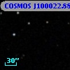 COSMOS J100022.88+013045.0