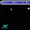 COSMOS J100048.30+013041.0