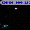 COSMOS J100043.32+013041.9