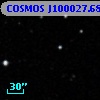 COSMOS J100027.68+013041.2