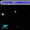 COSMOS J100049.97+013056.8