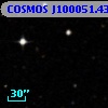 COSMOS J100051.43+013040.4
