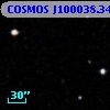COSMOS J100038.34+013044.1