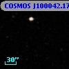 COSMOS J100042.17+013040.1