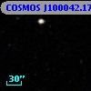 COSMOS J100042.17+013033.4