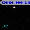 COSMOS J100042.41+013034.3