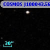 COSMOS J100043.56+013033.9