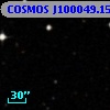 COSMOS J100049.15+013030.9