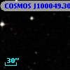 COSMOS J100049.30+013032.5