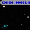 COSMOS J100038.41+013029.6