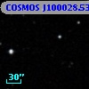 COSMOS J100028.53+013031.0