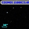 COSMOS J100023.48+013034.3