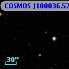 COSMOS J100036.52+013027.2