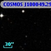 COSMOS J100049.29+013024.9