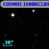 COSMOS J100052.09+013025.1