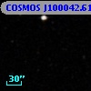 COSMOS J100042.61+013024.9