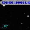 COSMOS J100038.40+013023.6