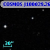 COSMOS J100028.26+013022.6