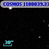 COSMOS J100039.33+013020.0