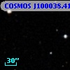 COSMOS J100038.41+013020.6