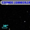 COSMOS J100039.58+013013.2