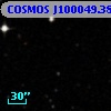 COSMOS J100049.38+013016.1