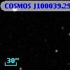 COSMOS J100039.29+013014.5