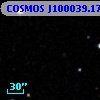 COSMOS J100039.17+013010.4