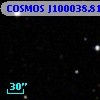 COSMOS J100038.81+013013.7