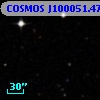 COSMOS J100051.47+013013.4