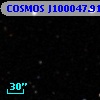 COSMOS J100047.91+013009.0