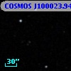 COSMOS J100023.94+013008.9
