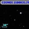 COSMOS J100035.78+013007.1