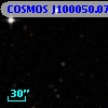 COSMOS J100050.07+013003.3