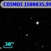 COSMOS J100035.98+013008.7