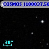 COSMOS J100037.50+013007.0