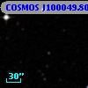 COSMOS J100049.80+013005.9