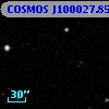 COSMOS J100027.85+013005.8