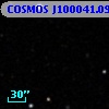 COSMOS J100041.09+013002.3