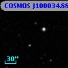COSMOS J100034.88+013003.8
