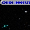 COSMOS J100037.51+012956.7