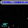 COSMOS J100041.44+013001.9