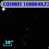 COSMOS J100049.72+013003.4