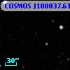 COSMOS J100037.61+012956.4