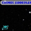 COSMOS J100038.68+012958.4