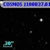 COSMOS J100037.01+012958.5