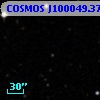 COSMOS J100049.37+012956.1