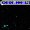 COSMOS J100049.77+012956.4