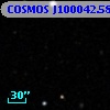 COSMOS J100042.58+012956.3