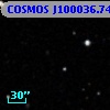 COSMOS J100036.74+012956.3
